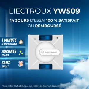 Présentation du robot lave-vitre Liectroux YW509