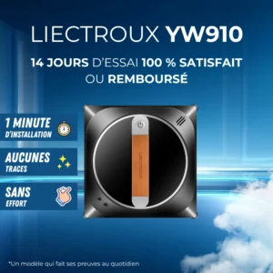 Présentation du robot lave-vitre Liectroux YW910 et ses avantages