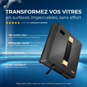 Présentation du robot lave-vitre ABIR WD8