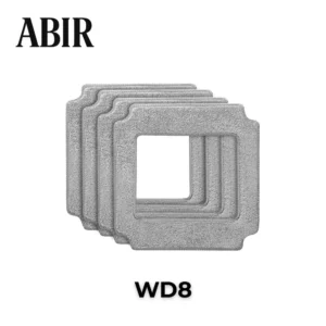 Lingettes microfibres de remplacement pour robot lave-vitre ABIR WD8