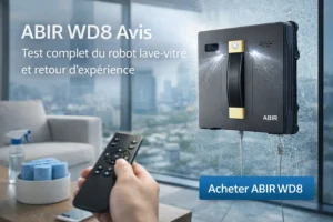 Test complet et avis sur le robot lave-vitre ABIR WD8