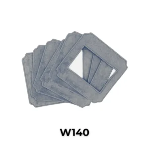 lingettes w140 lot de 6 lingettes microfibres pour robot lave vitre w140