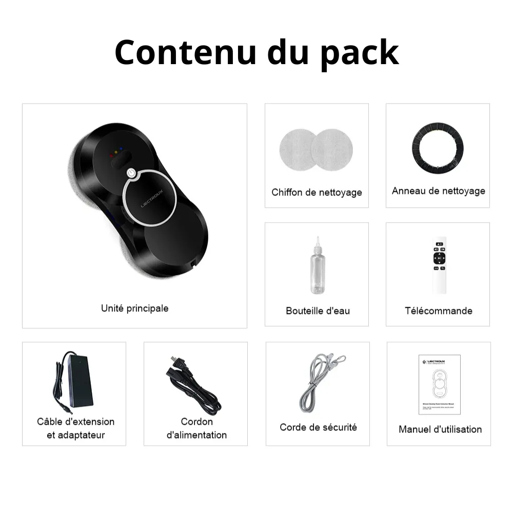 Contenu du pack