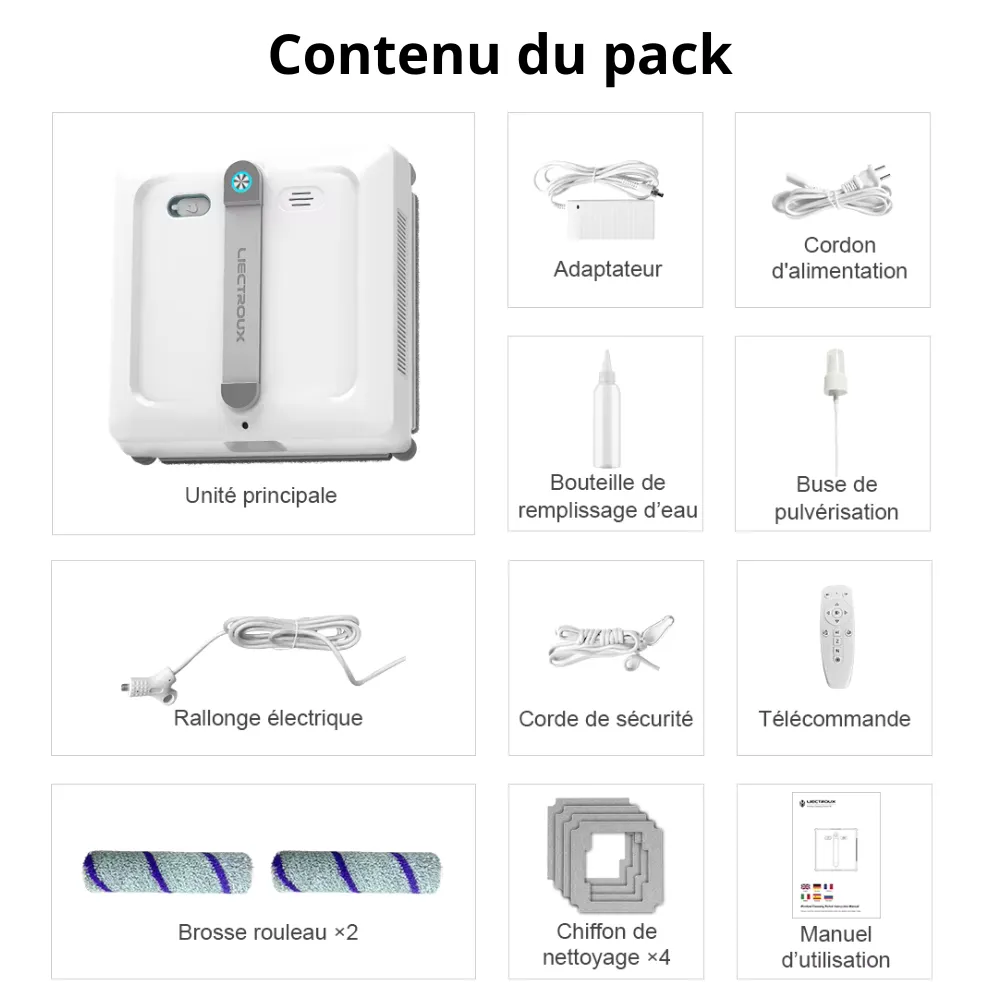 Contenu du pack