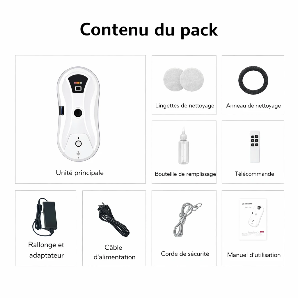 Contenu du pack
