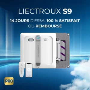 robot lave vitre liectroux s9 sastifait ou remboursé