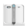 Robot lave-vitre Liectroux S9 vu de face sur fond blanc