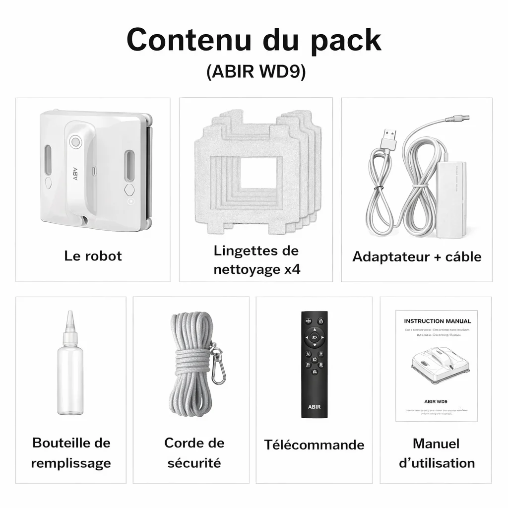 Contenu du pack