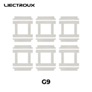 Lot de 6 jeux de chiffons microfibres de rechange pour robot lave-vitre Liectroux G9