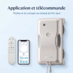 Liectroux G8 avec son application mobile et sa télécommande