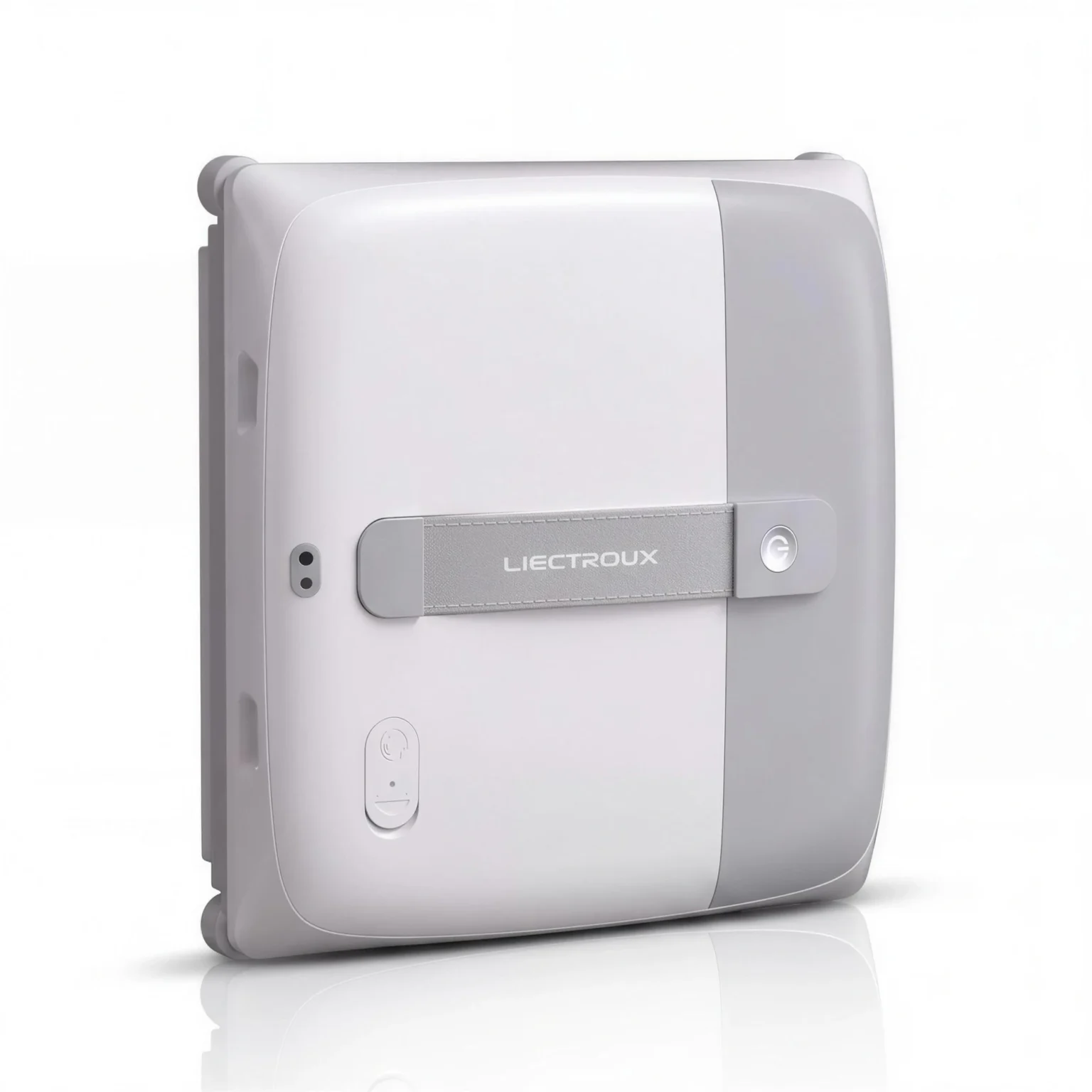 Robot lave-vitre Liectroux G9 : packshot studio du vaisseau amiral à bras bioniques