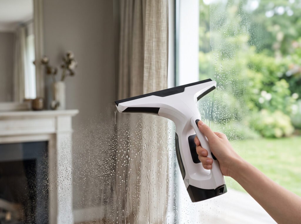 L'eau sale aspirée, pas une goutte au sol