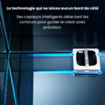 Capteurs de l'ABIR WD10 détectant les contours de la vitre