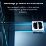 Capteurs de l'ABIR WD10 détectant les contours de la vitre