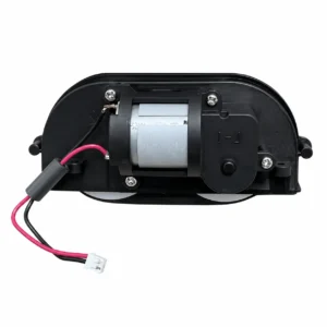 Bloc chenille motorisé gauche pour robot lave-vitres Rophier CC903 et CC906, vue de face avec moteur et connecteur