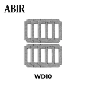 Lot de 6 lingettes microfibres d’origine pour robot lave-vitres ABIR WD10