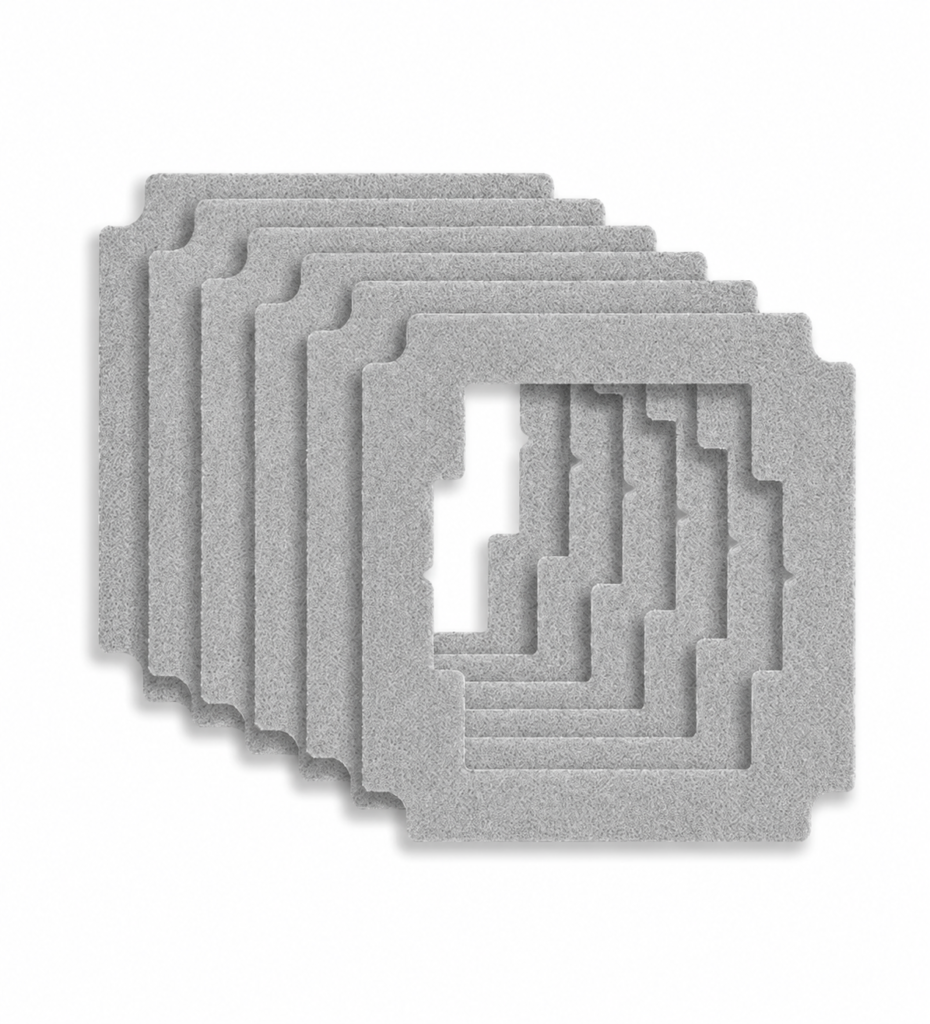 Chiffons microfibre Liectroux S9 · Lot de 6