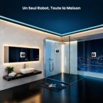 Un seul robot pour toute la maison : vitres, miroir et paroi de douche