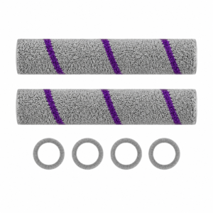 Kit de brosses de rechange ABIR WD10 avec 2 rouleaux microfibre et 4 anneaux